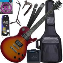 Kit Guitarra Elétrica Les Paul Waldman Crs Special Cherry