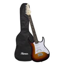 Kit Guitarra Elétrica TEG 310 Sunburst com Capa Thomaz Kit Guitarra Elétrica TEG 310 Sunburst com Capa Thomaz