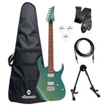 Kit Guitarra Ibanez GRG 121SP GYC + Capa + Acessórios