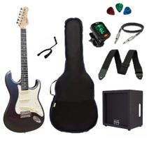 Kit Guitarra Memphis By Tagima MG30 Strato MDSV + Cubo