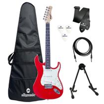 Kit Guitarra Memphis Tagima MG-30 Red Satin Capa+Acessórios