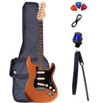 Kit Guitarra Michael Stratocaster GMS400 CPN Champagne
