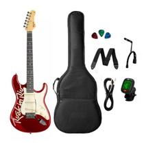 Kit Guitarra Stratocaster Tagima Candy Apple Rock In Rio