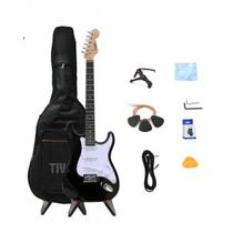 Kit Guitarra Stratocaster Tivoli Afinador Capa Palheta Corda