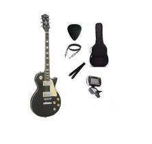 Kit Guitarra Strinberg Les Paul LPS230 BKS Preta Fosca + Acessórios