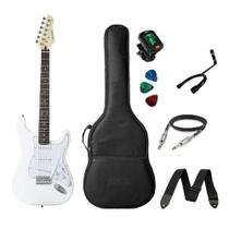 Kit Guitarra Strinberg Rockwave Rw50 Branca