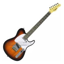 Kit Guitarra Tagima Classic Series Telecaster T-550 Sunburst Sb + Capa