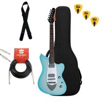 Kit Guitarra Tagima Jb C/Bag Shape Escala Escura Cosmos Oasis + Cabo P10/P10 Correia Cor:TCBLB Kit Guitarra Tagima Jb C/Bag Shape Escala Escura Cosmos Oasis + Cabo P10/P10 Correia Cor:TCBLB