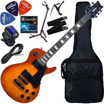 Kit Guitarra Waldman Les Paul GLP-250F HB Honey Burst Gx02