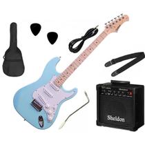 Kit Guitarra Waldman Street ST-111 + Amp e Acessórios