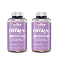 Kit Gummies Collagen Tutti-Frutti Com 2 Potes De 60 Gomas