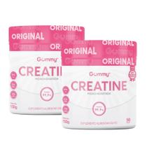 Kit Gummy Creatine Monohidratada Com 2 Potes De 150g Cada