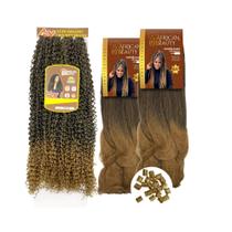 Kit Gypsy Braid 2 Jumbo African Beauty + Cabelo Organico Cacheado 300Gr