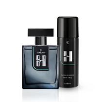 Kit H Colônia Desodorante + Espuma de Barbear Kit H Colônia Desodorante + Espuma de Barbear