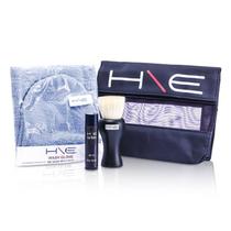 Kit H E Minerals: protetor labial SPF 15 + escova facial + luva de lavagem + bolsa Kit H E Minerals: protetor labial SPF 15 + escova facial + luva de lavagem + bolsa