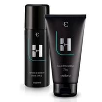 Kit H Espuma de Barbear + Balm Pós-Barba