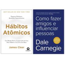 Kit: Hábitos Atômicos + Como Fazer Amigos E Influenciar Pessoas - Kit de Livros