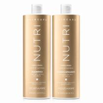 Kit Hair Care Nutri ( Shampoo 800ml + Condicionador 750ml ) - Jacques Janine Kit Hair Care Nutri ( Shampoo 800ml + Condicionador 750ml ) - Jacques Janine