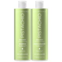 Kit Hair Care Pistachio Pistachio Shampoo 450ml e Condicionador 440ml Hidratação Nutritiva Cabelos Secos e Danificados Kit Hair Care Pistachio Pistachio Shampoo 450ml e Condicionador 440ml Hidratação Nutritiva Cabelos Secos e Danificados