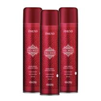 Kit Hair Spray Amend Valorize forte 400ml 3 produtos