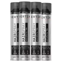 Kit Hair Spray Fixador Vertix Extra Forte 400ml - 4 Unidades