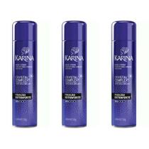 Kit Hair Spray Karina Fixação Extra Forte 400ml - 3 UNIDADES