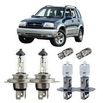 Kit Halógena Alto Baixo Milha Vitara/Grand Vitara 99 A 2002 Kit Halógena Alto Baixo Milha Vitara/Grand Vitara 99 A 2002
