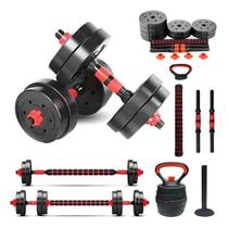 Kit Halteres 30Kg Ajustável MKFIT