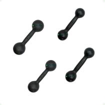 Kit Halteres de Ferro Fundido Pintado - Pares de 1 e 2 Kg