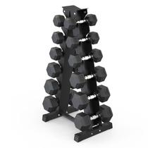 Kit Halteres Sextavado Pares 4/6/8/10/12.5/15/20kg (151kg) C/ Suporte Kit Halteres Sextavado Pares 4/6/8/10/12.5/15/20kg (151kg) C/ Suporte