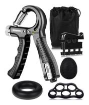 Kit Hand Grip mola Fortalecimento Antebraço Mãos Dedos flexor Punho Fisioterapia Fitmetria