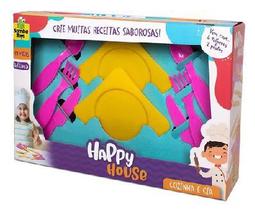 Kit Happy Infantil House Cozinha E Cia - Samba Toys