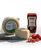 Kit Harmonização Queijo Meia Cura 530g / Geleia Pimenta Defumada 260g Kit Harmonização Queijo Meia Cura 530g / Geleia Pimenta Defumada 260g