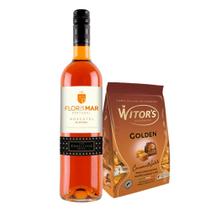 Kit Harmonizado Moscatel de Setúbal + Trufas de Caramelo Salgado