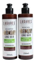 Kit Harmony Long Hair 500ml Lagares Profissional