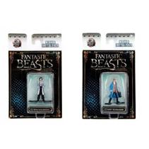 Kit Harry Potter Animais Fantásticos Metal Nano Newt e Tina