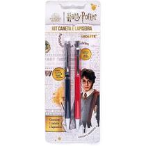 Kit harry potter c/1 caneta e 1 lapiseira - LEONORA