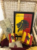 Kit Harry Potter - Grifinória com 9 Itens e Carta Personalizada