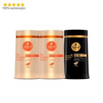 Kit Haskell 2 Máscaras Tutano + 1 Máscara Cavalo Forte 900g