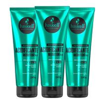 Kit Haskell 3 Super Máscara Acidificante Neutralizador Redutor de pH