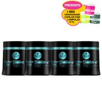 Kit Haskell 4 Máscaras Cachos Sim 500g (Ganhe 1 Mini Cronograma)