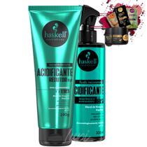 Kit Haskell Acidificante Máscara 240gr e Fluido 200ml