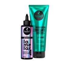 Kit Haskell - Acidificante Redutor de pH 240g + Máscara Líquida Lamelar 200ml