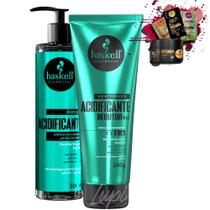 Kit Haskell Acidificante Shampoo 300ml e Máscara 240gr