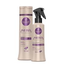Kit Haskell Ametista Desamarelador Shampoo + Fluido (300/120mL) Kit Haskell Ametista Desamarelador Shampoo + Fluido (300/120mL)