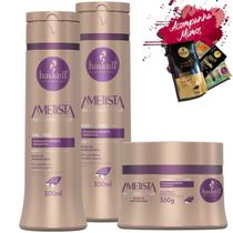 Kit Haskell Ametista Shampoo Condicionador Máscara 250g