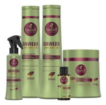 Kit Haskell Bananeira 5 Itens 500ml/g Lançamento Completo Kit Haskell Bananeira 5 Itens 500ml/g Lançamento Completo