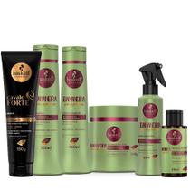 Kit Haskell Bananeira P Máscara G Completo + Leave In Cavalo Forte 150g