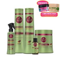 Kit Haskell Bananeira Repositor de Massa 500ml +mini máscara Kit Haskell Bananeira Repositor de Massa 500ml +mini máscara