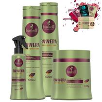Kit Haskell Bananeira Sh Cond Masc 500 Fluido 120ml Kit Haskell Bananeira Sh Cond Masc 500 Fluido 120ml